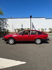 1986 alfa romeo gtv-6 sedan red rwd manual v6 2.5