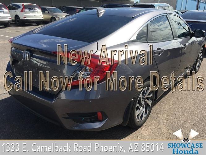 used 2018 honda civic ex sedan phoenix, az 85014 for sale in phoenix, arizona