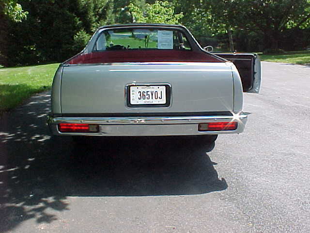 1986 el camino v8 runs good, looks great, over $12,000 invested see details!