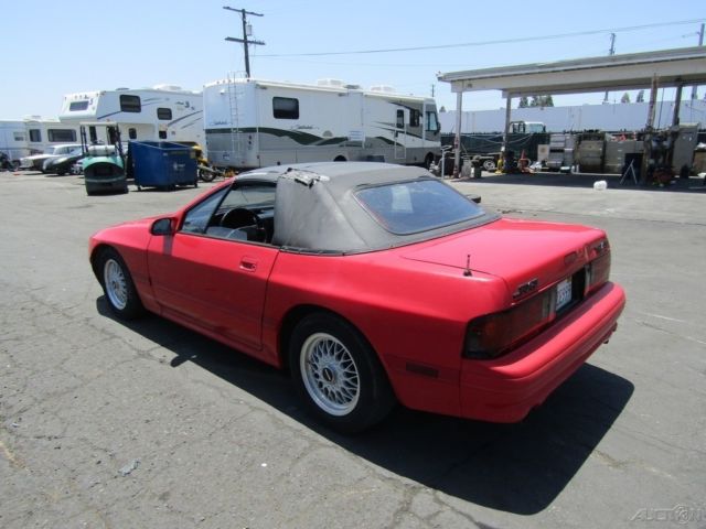 1990 mazda rx-7 used 1.3l r2 manual convertible no reserve