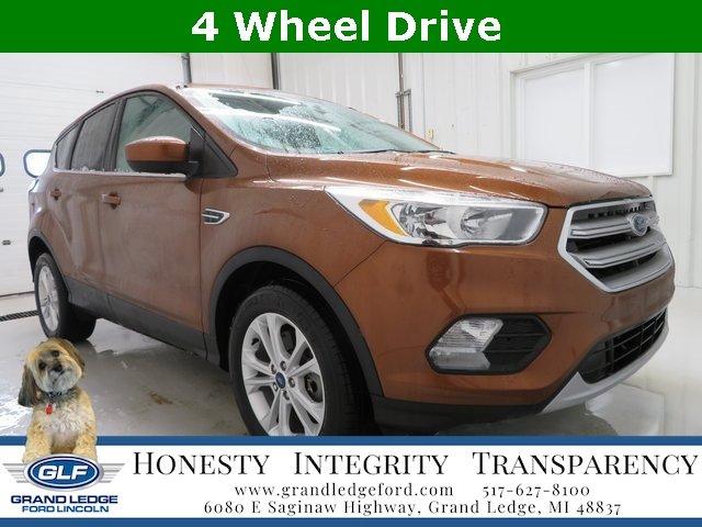 used 2017 ford escape 4wd se grand ledge, mi 48837 for sale in grand ledge, michigan