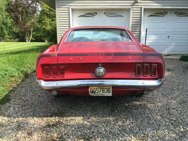 1969 ford mustang mach 1 fastback fb sportsroof