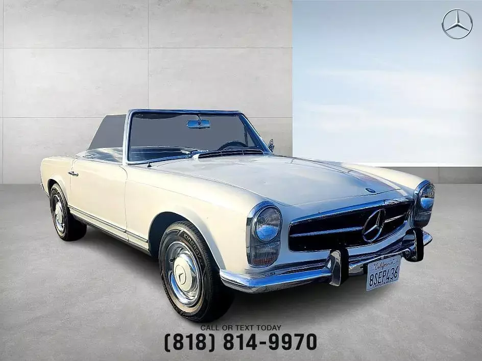 1965 mercedes-benz sl, white with 71,209 miles available now!