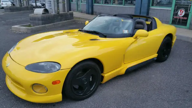 1994 yellow dodge viper base convertible 2-door