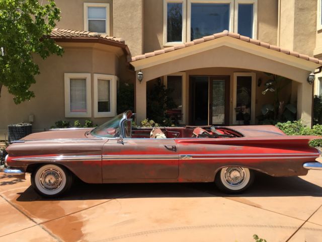 1959 impala convertible 348