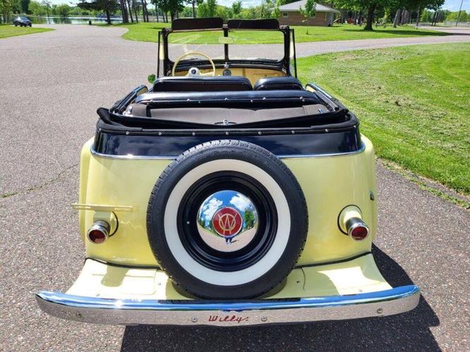 1951 willys jeepster convertible in stanley, wisconsin