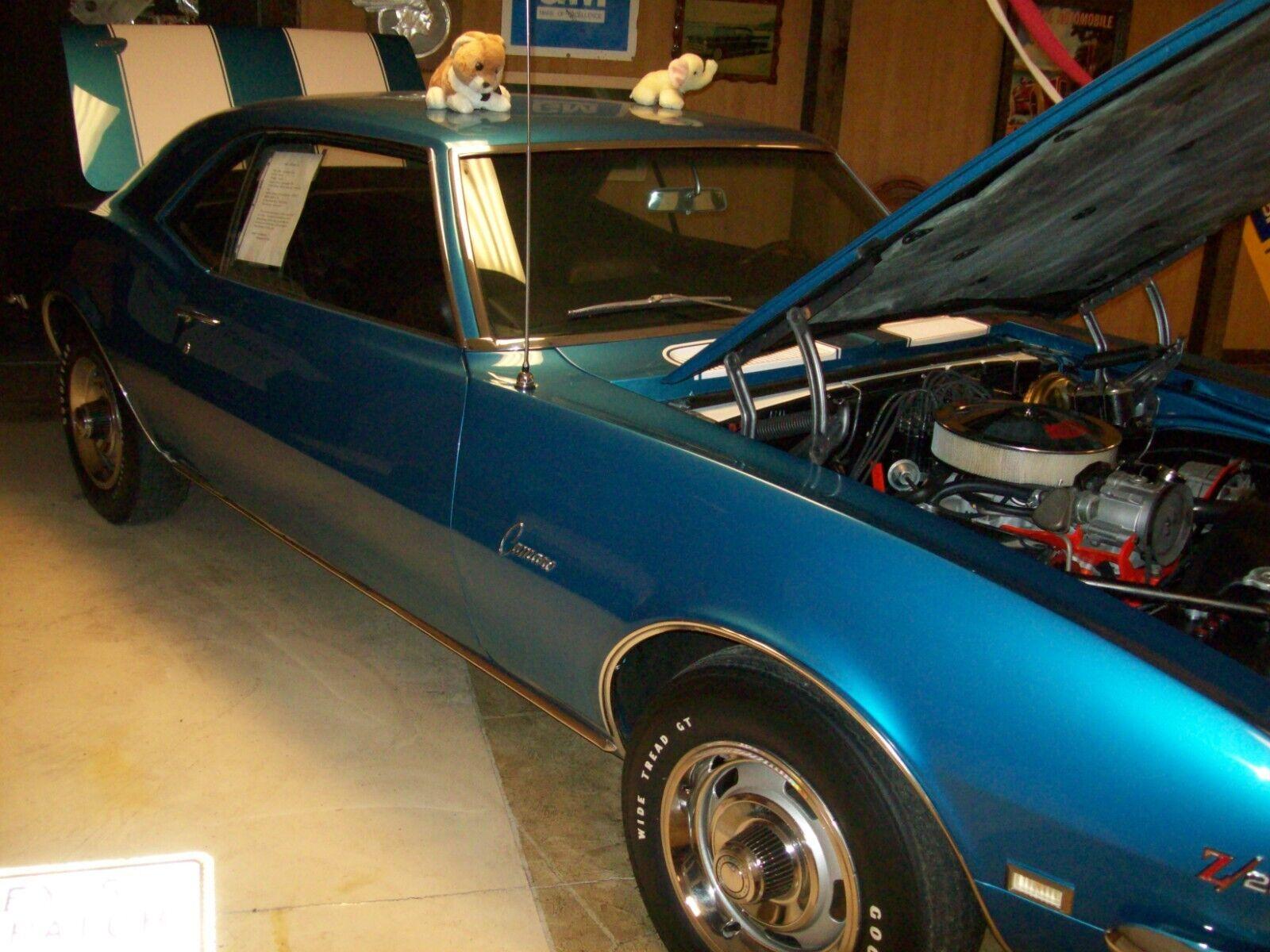 1968 chevrolet camaro 290hp manual