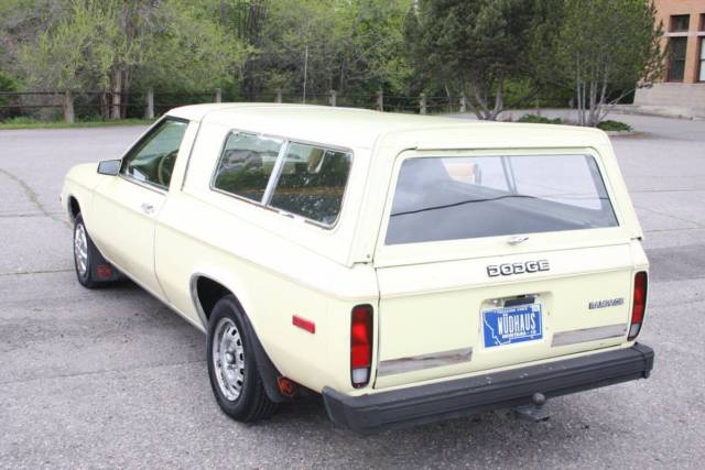 1982 dodge rampage - low milage!!!