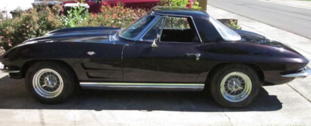 1964 corvette stingray with removable hardtop