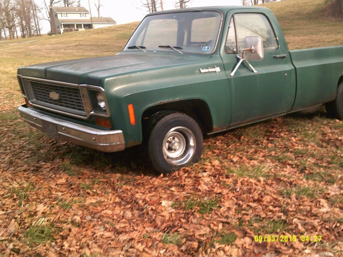1973 chevy c-10 custom deluxe