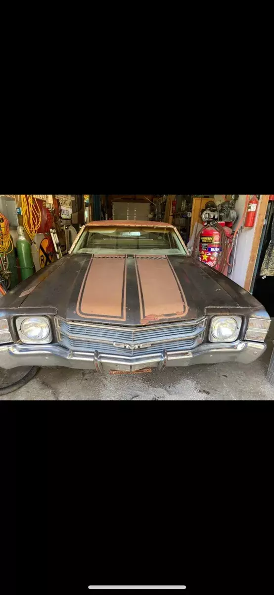 1971 gmc sprint pickup brown rwd automatic