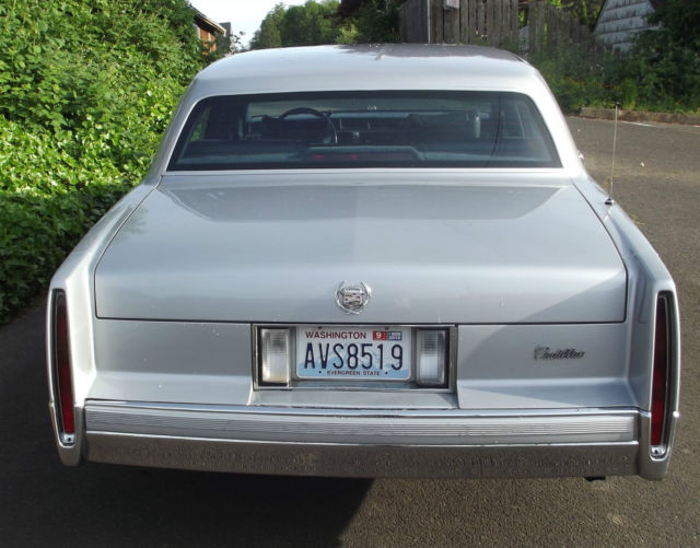 pristine 1990 cadillac deville base sedan 4-door 4.5l garaged since new