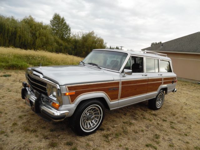 selling at no reserve 1989 jeep grand wagoneer 4x4 original true survivor