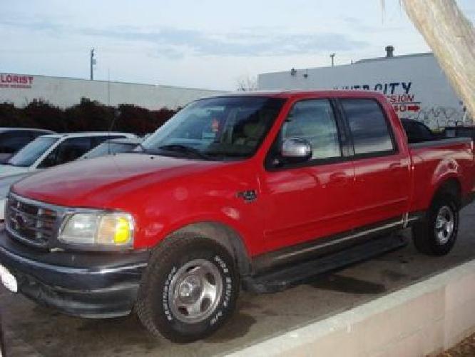 2002 ford f150 2wd v8 supercrew xlt leather *must see-orig owner in south gate, ca