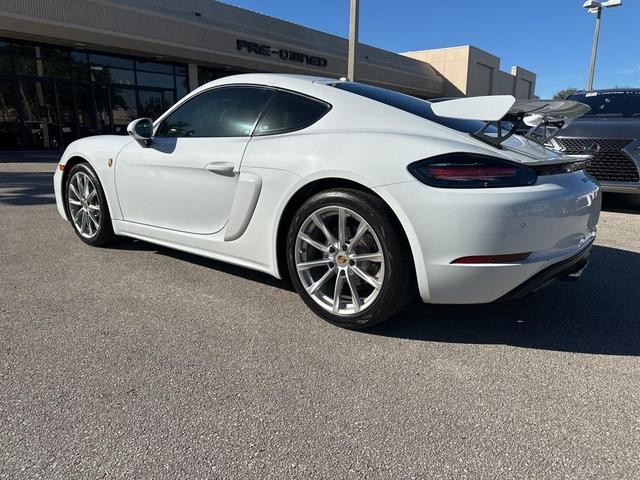 2017 porsche 718 cayman base