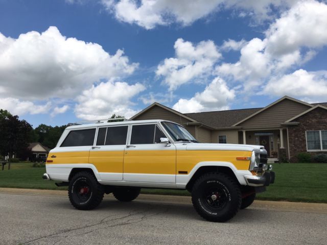 jeep wagoneer cherokee rebuild 1982 excellent condition