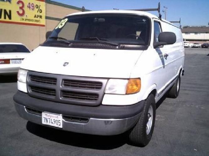 2001 dodge ram van 2500 lwb garden grove special price in garden grove, ca