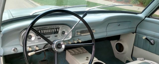 1961 ford falcon 2-door station wagon restored!