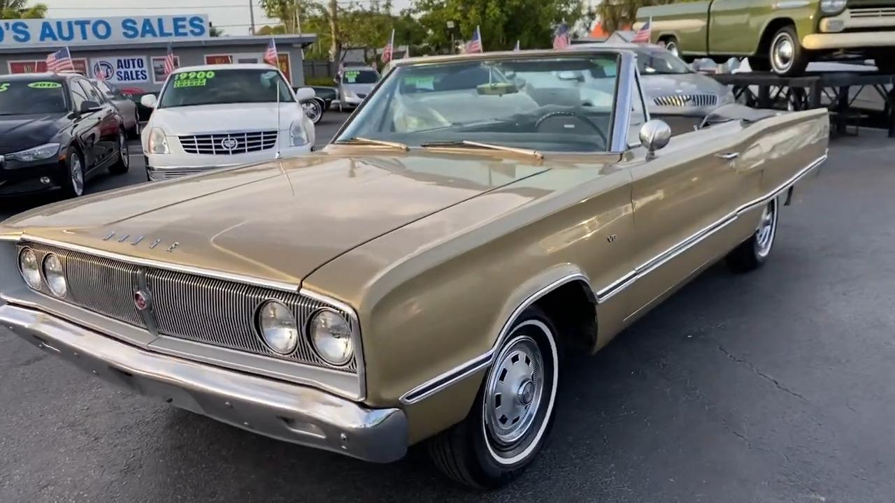 1967 dodge coronet 440 convertible solid car 26274 miles