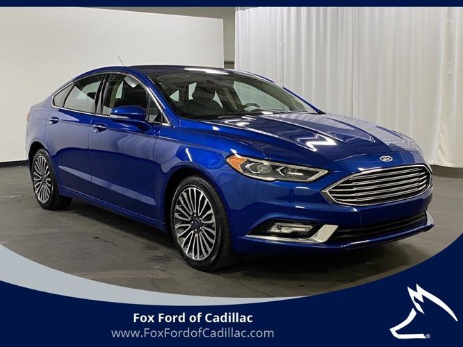used 2017 ford fusion se awd cadillac, mi 49601 for sale in cadillac, michigan