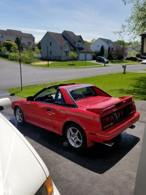 1988 toyota mr2 aw11 supercharged 5spd t-tops