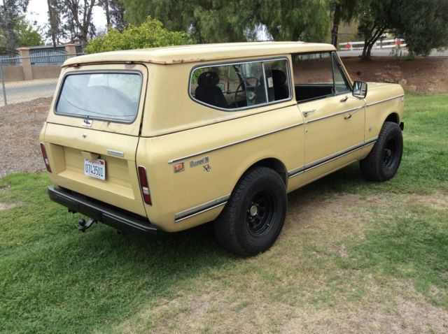 1972 international scout ii 4 wd