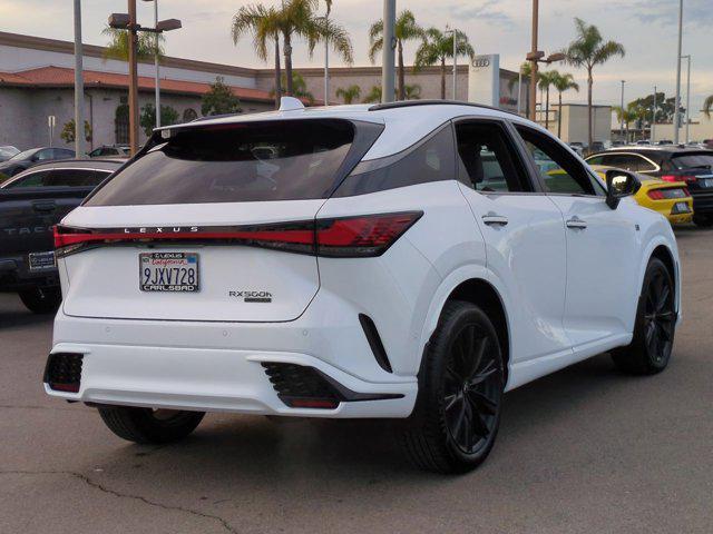 2024 lexus rx 500h f sport performance