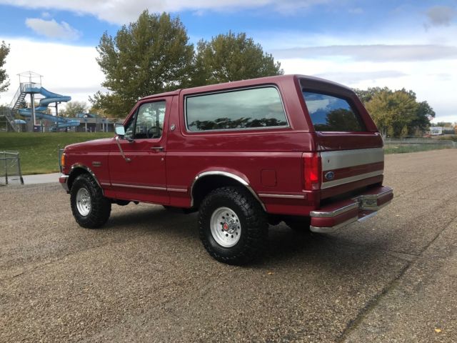 1991 25th silver anniversary 4x4 bronco 5.8l 351 v/8 only 78.000 actual miles
