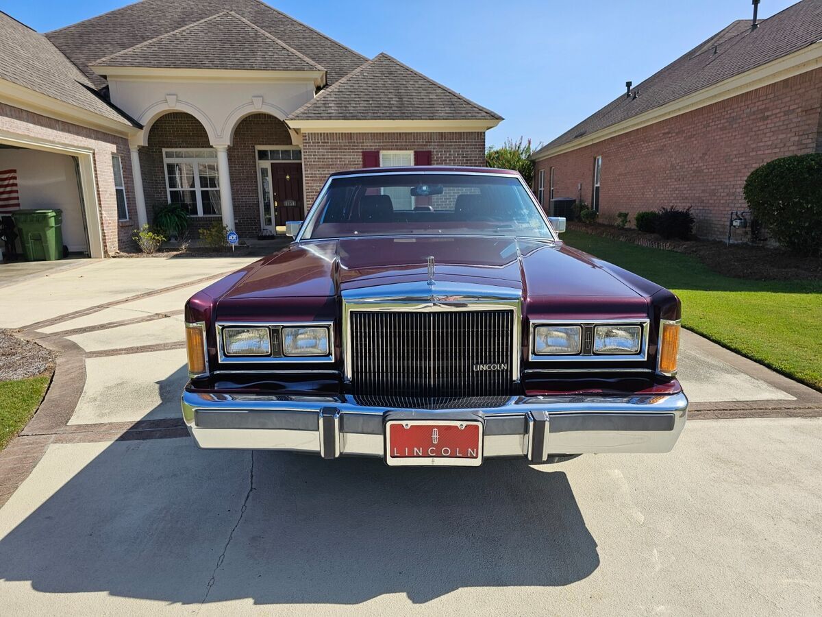 1989 lincoln towncar no reserve