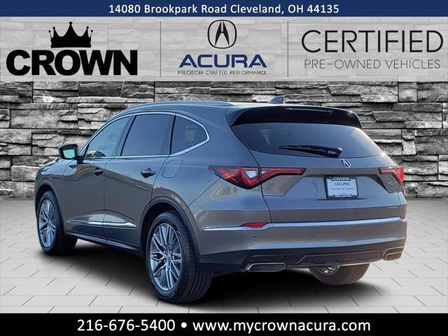 2022 acura mdx advance package
