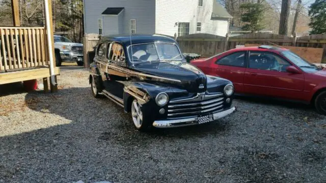 1948 ford tudor 460 big block fuel injected