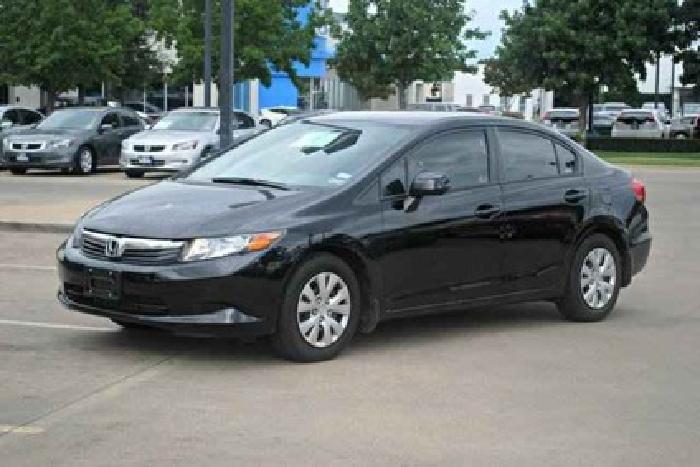 2012 honda civic lx in dallas, tx