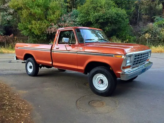 1979 ford f-250 ranger, no reserve california 4x4 survivor dentside low miles