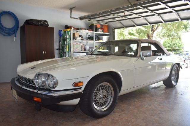 rare, ultra low mileage 12,278 all original 1989 jaguar xj-s convertible