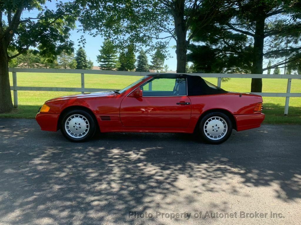 1992 mercedes benz 500sl/red with black!great shape!awesome color combo!look!