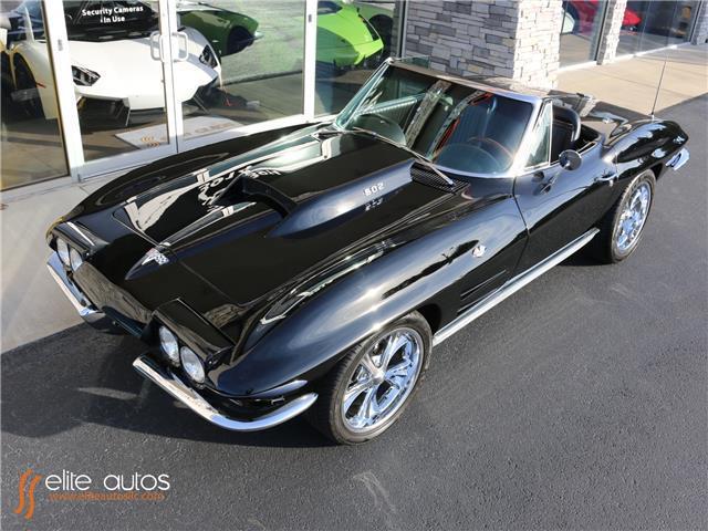 1963 chevrolet corvette stingray 300 miles black convertible 502 manual