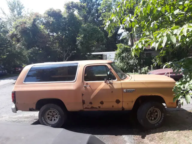 1987 dodge ramcharger project