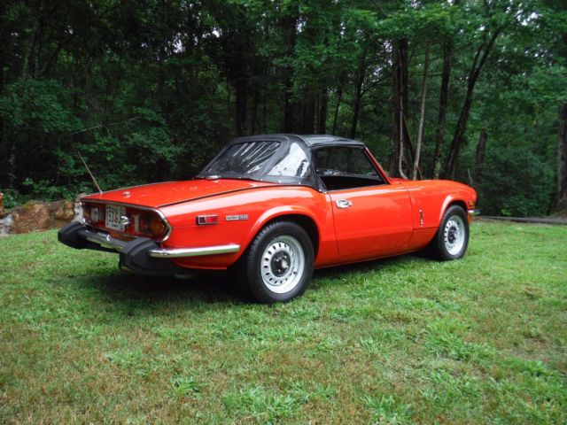 a very special 1974 mk iv spitfire with overdrive georgia car most of its life!