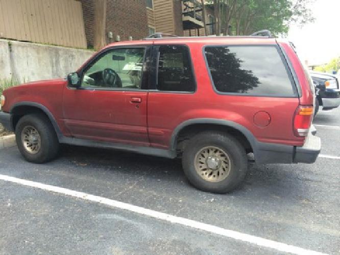 red 2000 ford explorer in leon valley, tx