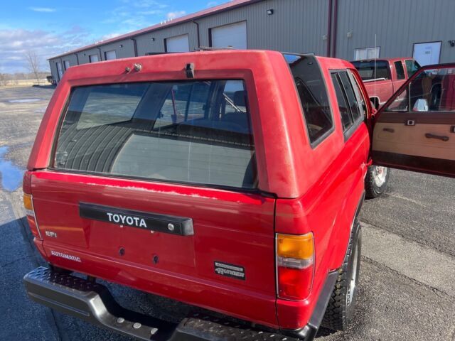 1986 toyota 4runner suv red 4wd automatic rn60