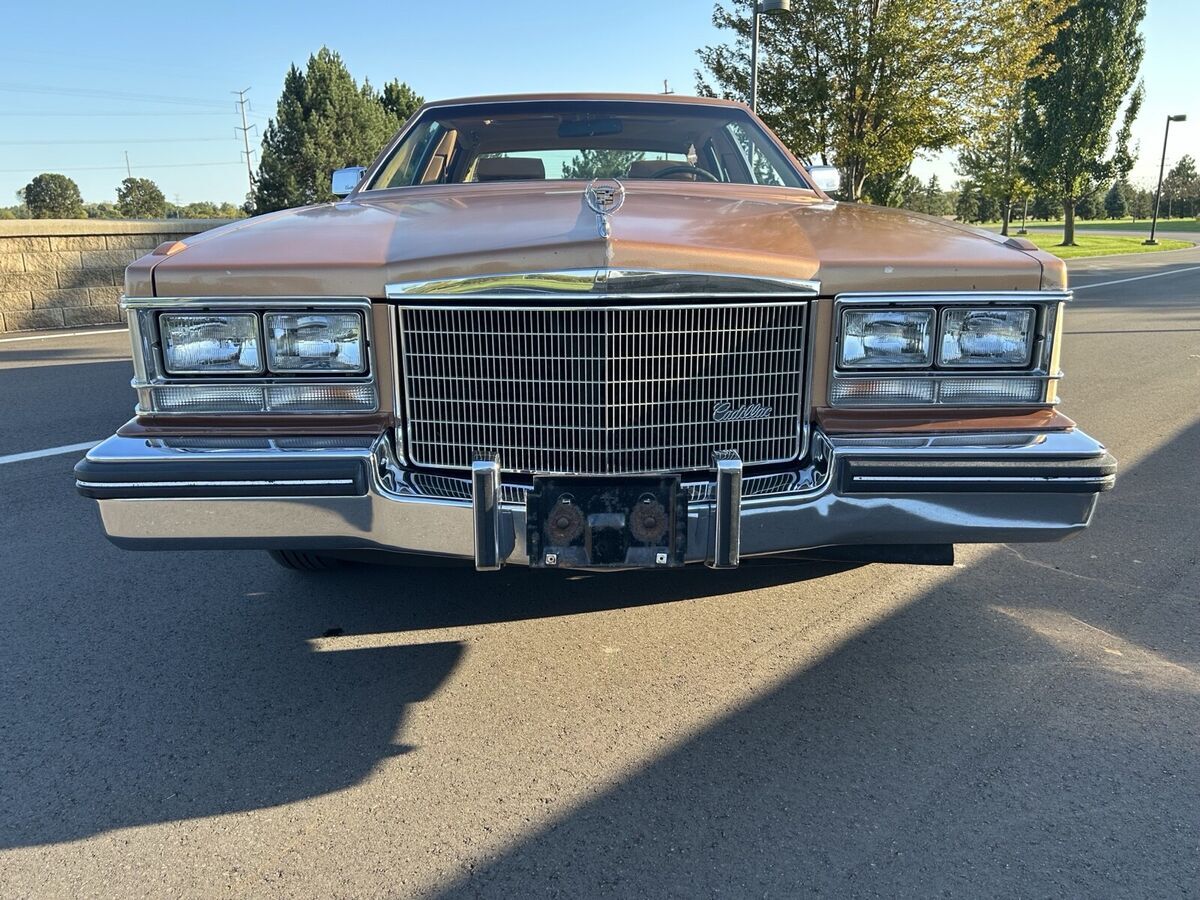 1983 cadillac seville sedan yellow