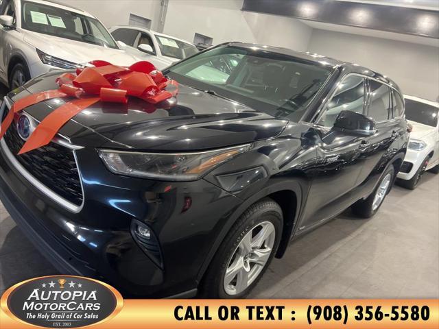 2021 toyota highlander hybrid le