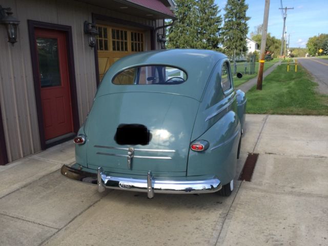 ford coupe super deluxe 1946- flat head v8 runs great starts right up!! sweet