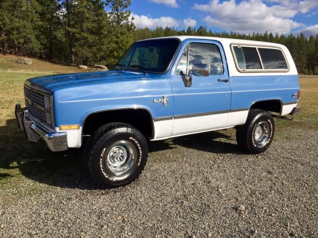 1984 chevrolet k5 blazer silverado 4x4 in great shape no rust low miles loaded