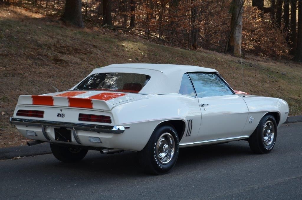 1969 chevrolet camaro ss rs 350 - pace car z11 convertible (manual transmission)