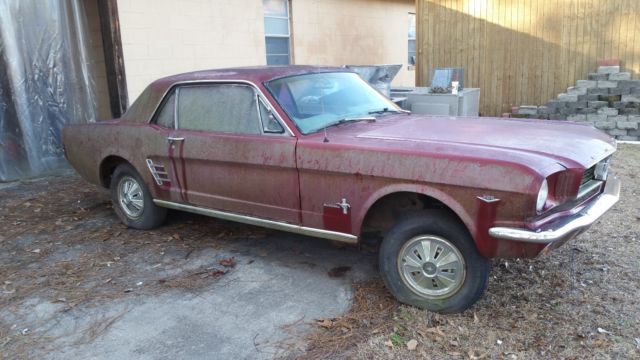 1966 ford mustang "rare" full bench seat "barn find"