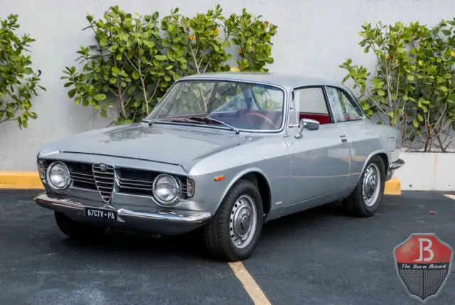 1967 alfa romeo sprint veloce 54404 miles silver 1600cc 5 speed manual