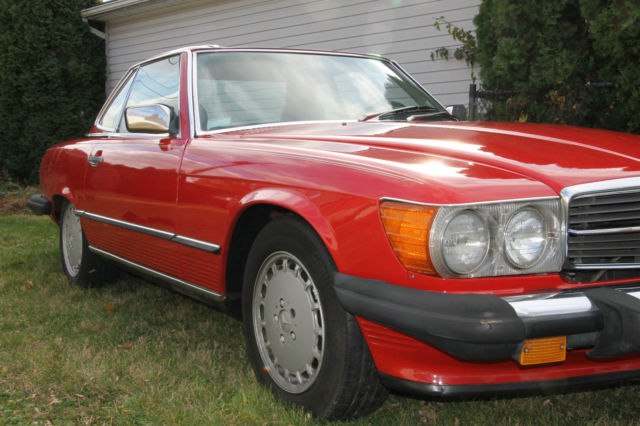 1986 560 sl both tops