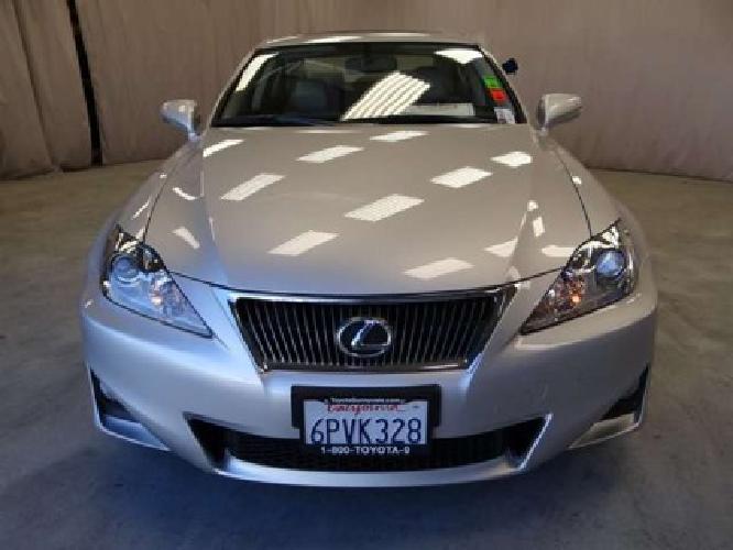 2011 lexus is 250 in sunnyvale, ca
