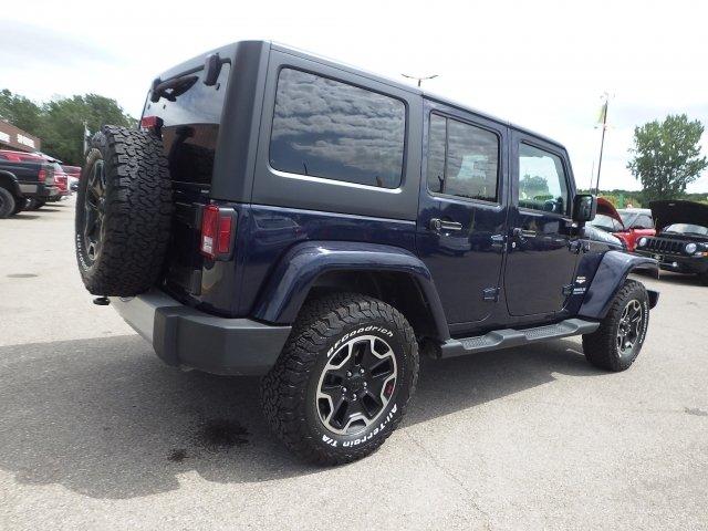 used 2013 jeep wrangler 4wd unlimited sahara warsaw, in 46582 for sale in warsaw, indiana